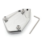 Side Kickstand Pad for BMW R1200GS (2008–2014) Silver