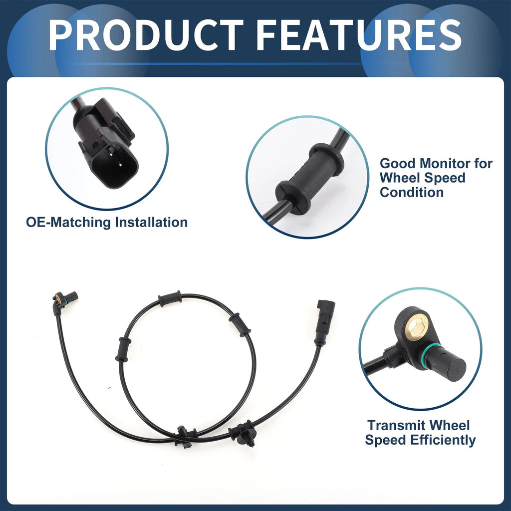 ABS Wheel Speed Sensor No. 5179964AA for Dodge Ram 1500 (2006–2007)