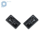 Set of 2 Black Door Handles for Jeep Wrangler YJ TJ (1987–2004)