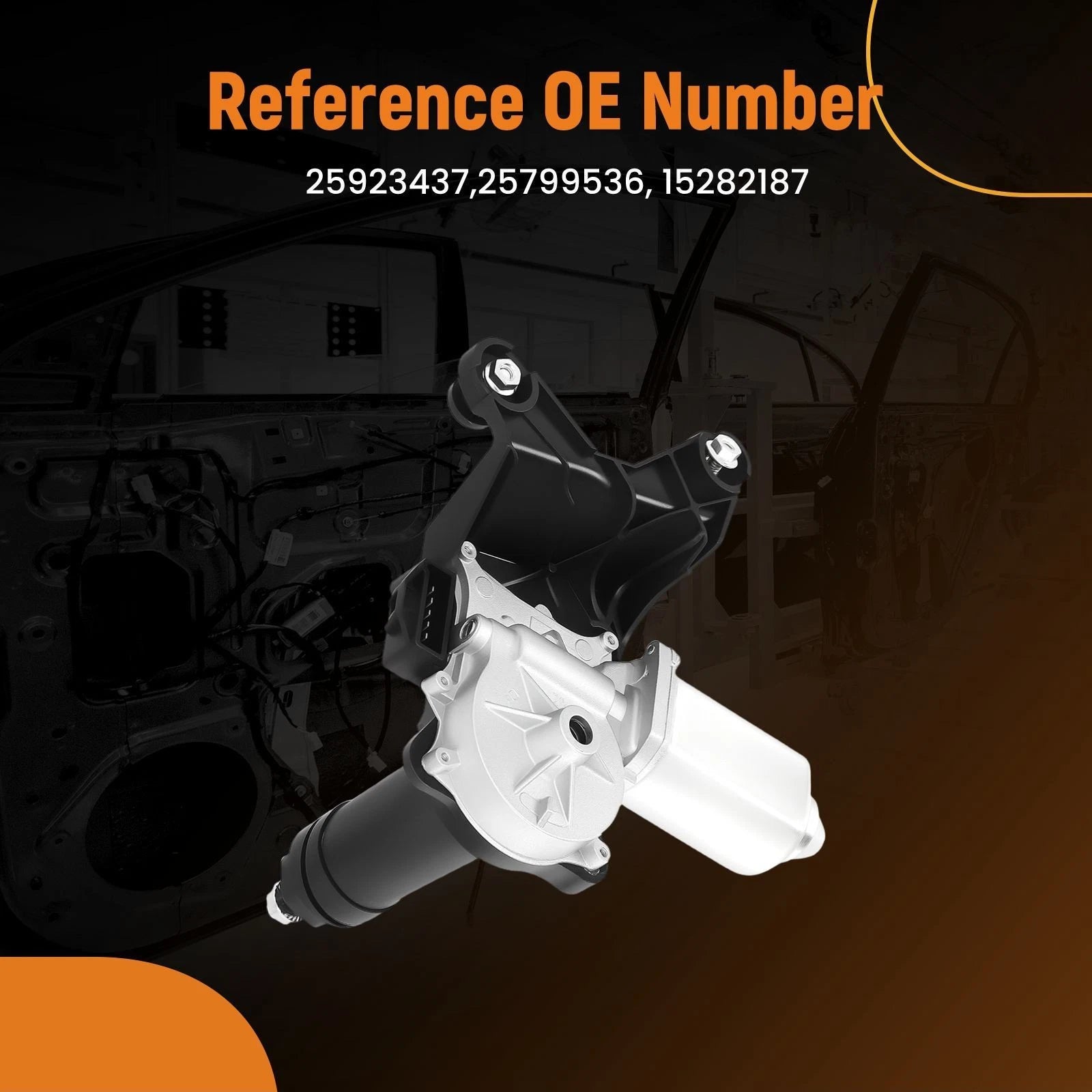 Rear Wiper Motor for Chevy Tahoe Suburban Cadillac Escalade GMC Yukon (2000–2006) 25923437
