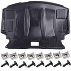 17-Piece Front Engine Splash Panel Kit for BMW 5 Series (2004-2007)