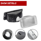 Clear Front Bumper Turn Signal Light Housings for Jeep Wrangler (1997–2006)
