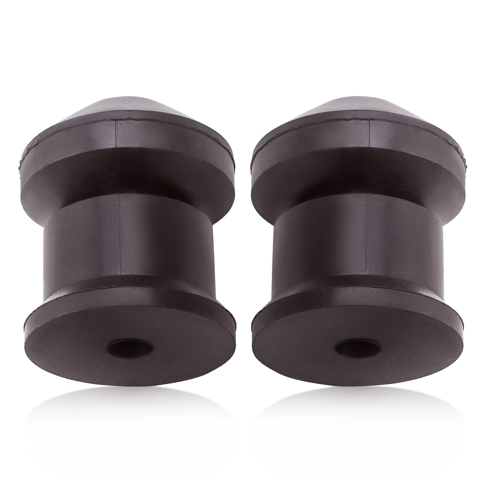 Pair Front Suspension Bump Stops for Hummer H3 & H3T (2006–2010) Black