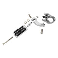 1.25" Short Angled Highway Engine Guards Foot Pegs for Harley Yamaha