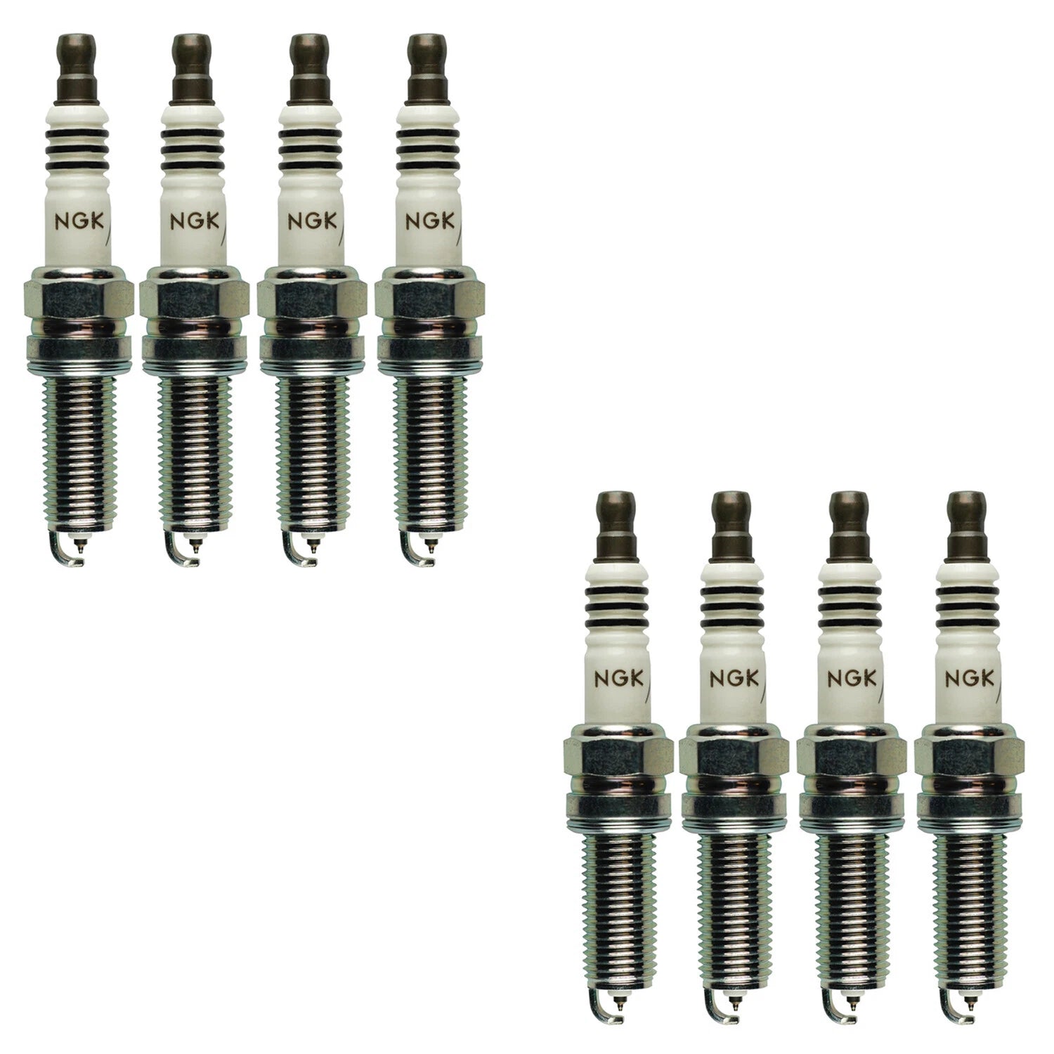 Set of 8 NGK Ruthenium HX Spark Plugs for CL550 S550 V8 (2015–2020)