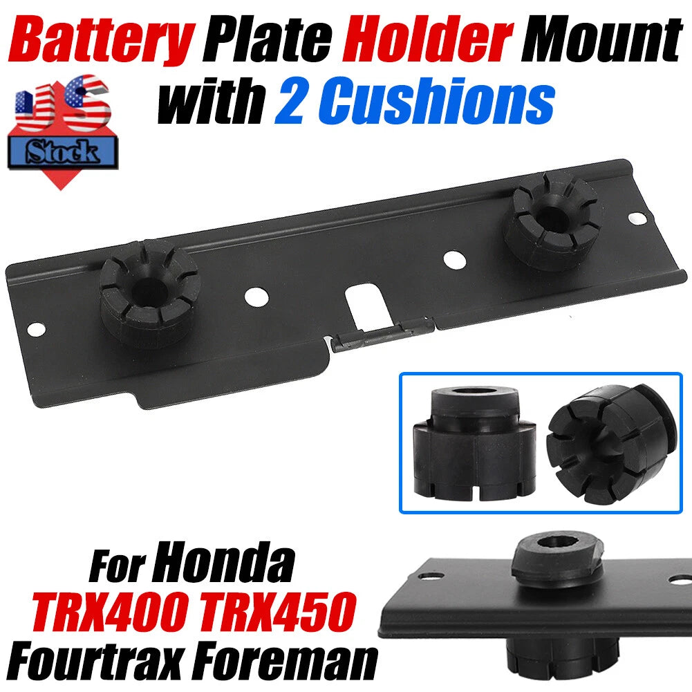 Battery Plate Holder Cushions Kit for Honda TRX400 TRX450 (2000–2023) #50311-HM7-000