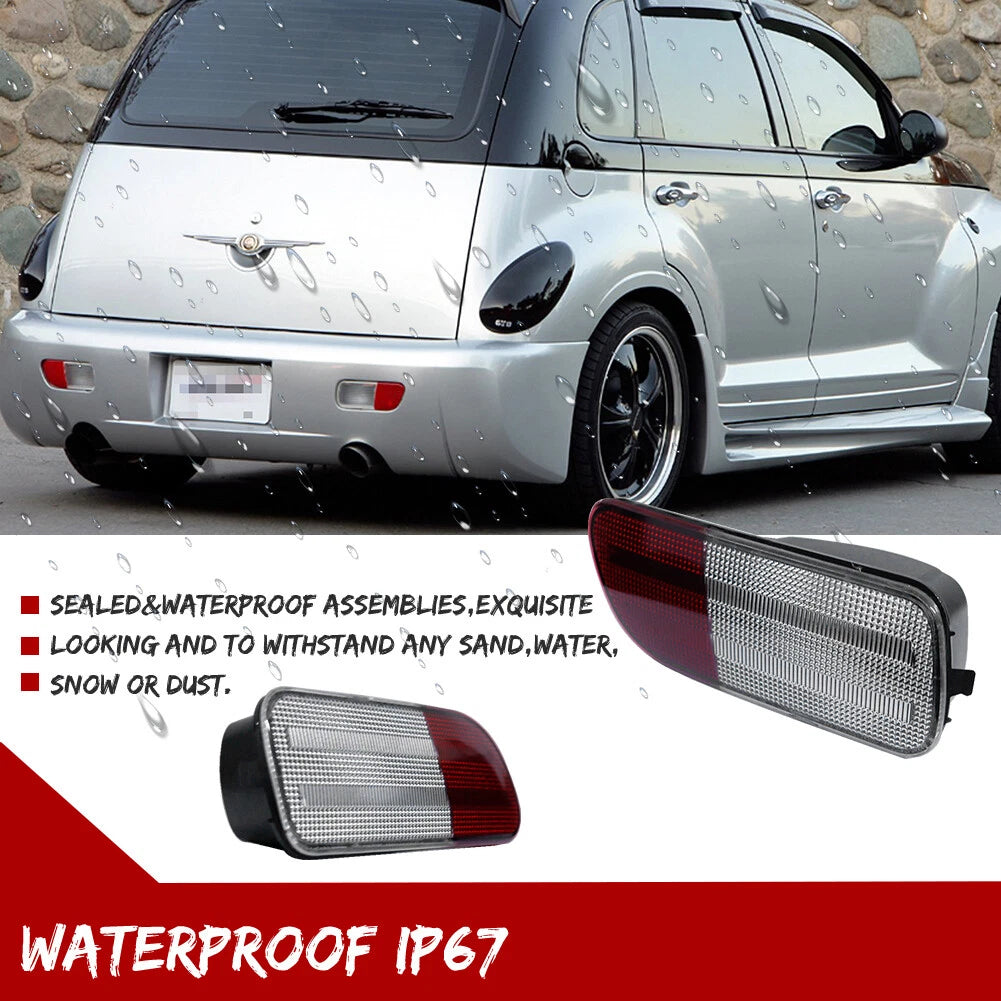 Backup Reverse Light Reflector Lens Pair for Chrysler PT Cruiser (2006–2010)