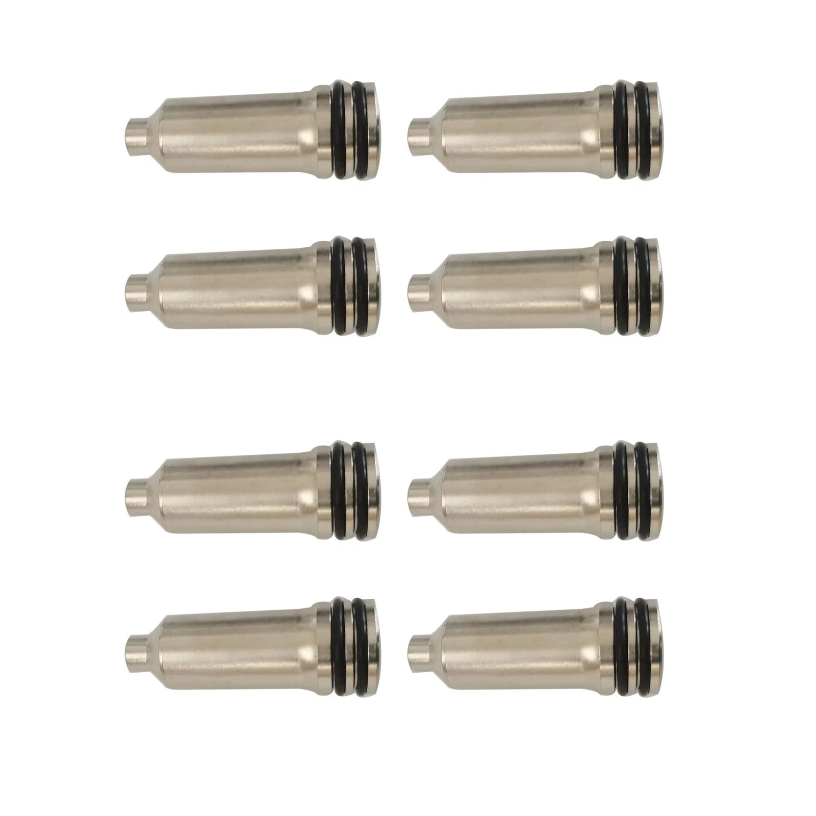 8Pcs Injector Cup & O-rings for Chevrolet Silverado 6.6L Duramax (2001–2004)