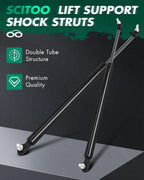 2X Rear Liftgate Gas Prop Struts for Jeep Grand Cherokee (1999–2004)