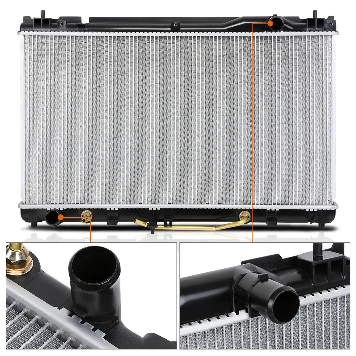 Aluminum Radiator for Toyota Camry/Solara/ES300/ES330 (2002–2008) DPI-2435