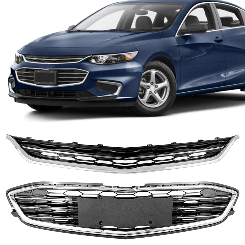Honeycomb Mesh Grille Trim for Chevy Malibu (2016–2018)