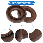 2X Oil Seal Rotary Shaft Seal   20x38x7mm FKM Rubber