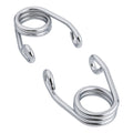 2'' Chrome Scissor Solo Seat Springs for Harley Sportster 883 1200