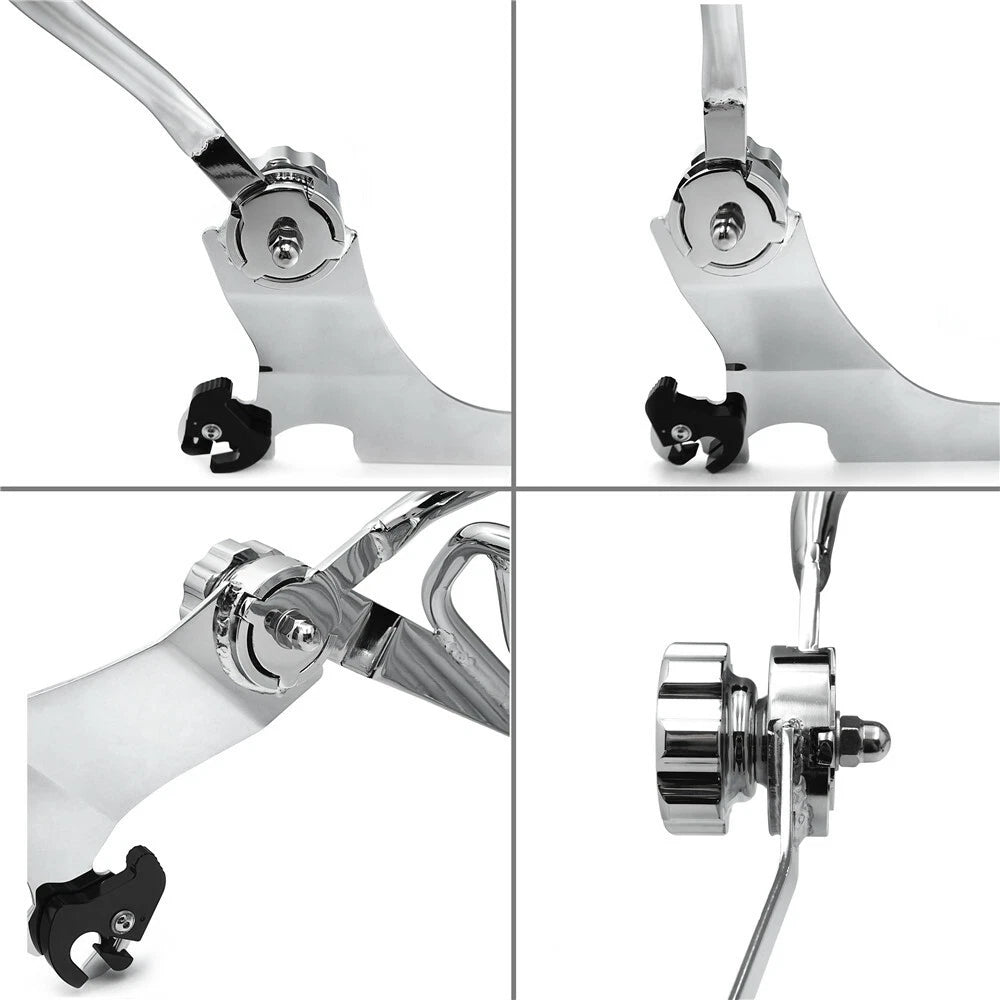 Adjustable Sissy Bar for Harley Sportster (2004–Present) Chrome