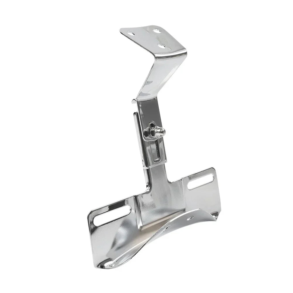 Rear License Plate Bracket for Harley FLH 1975-1984 Chrome