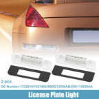 2X LED License Plate Light for Ford Mondeo (1996–2000) No. 1332916/1021802