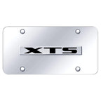 Chrome Name on Chrome License Plate - Officially Licensed for Cadillac XTS