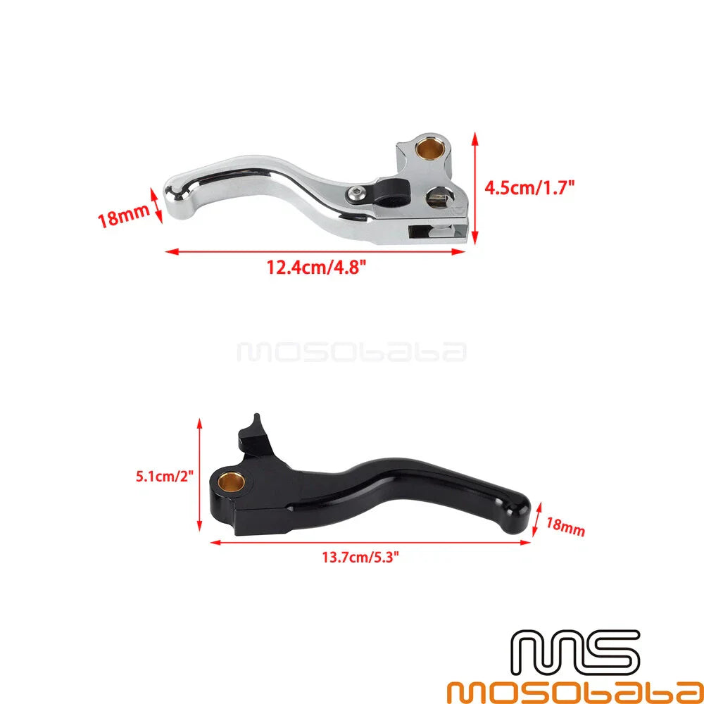 Clutch Brake Lever Perch Assembly for Harley Sportster XL883C XL1200C (2004-2023)