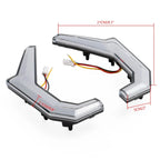 UTV Turn Signal Fang Accent Lights for Polaris RZR XP 4 1000/S 4 900 (2014–2020)