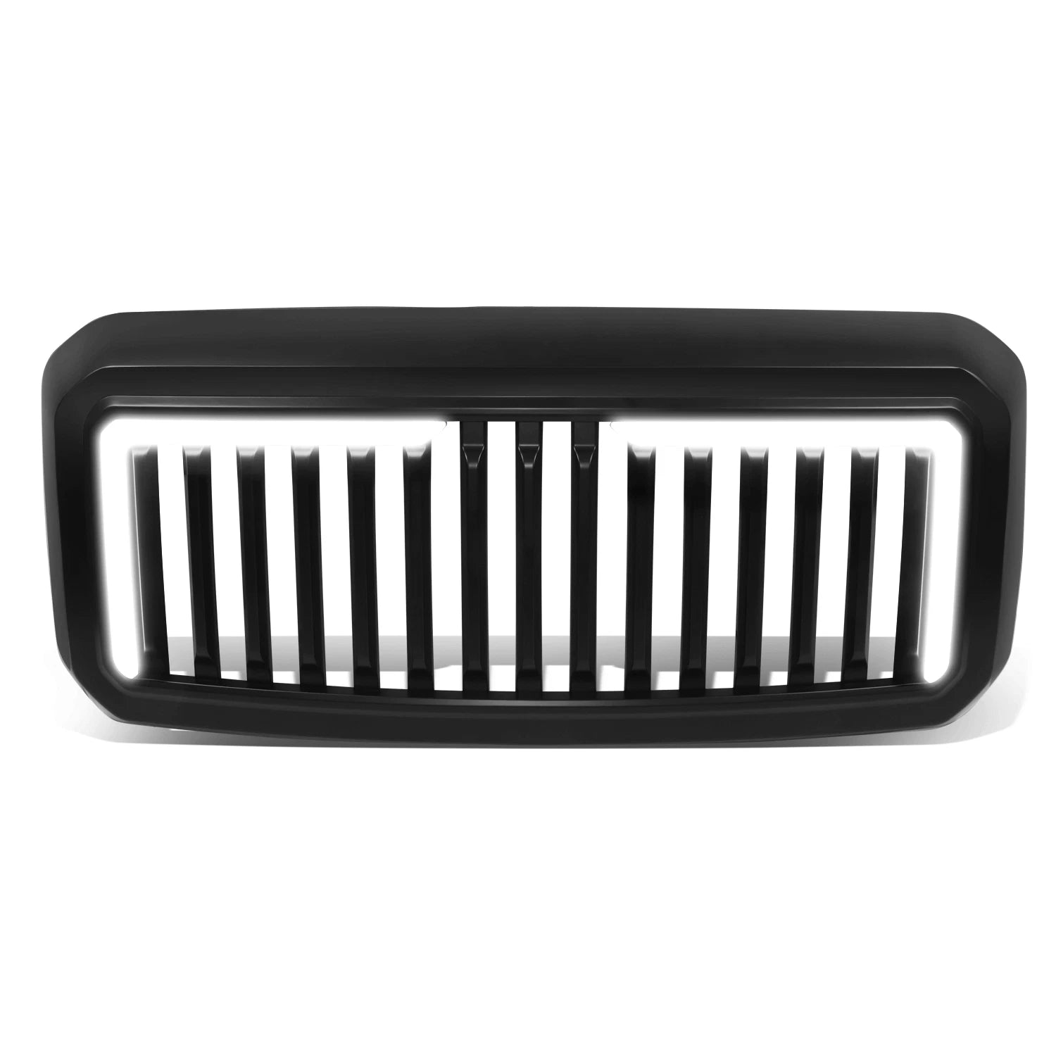 Matte Black Front Bumper Grille for Ford F-250/350/450/550 (2011–2016)