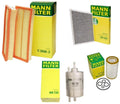 Mann Oil Air Carbon Cabin Fuel Filter Kit for Mercedes W203 C203 C209 C230 C280 (2000–2007)