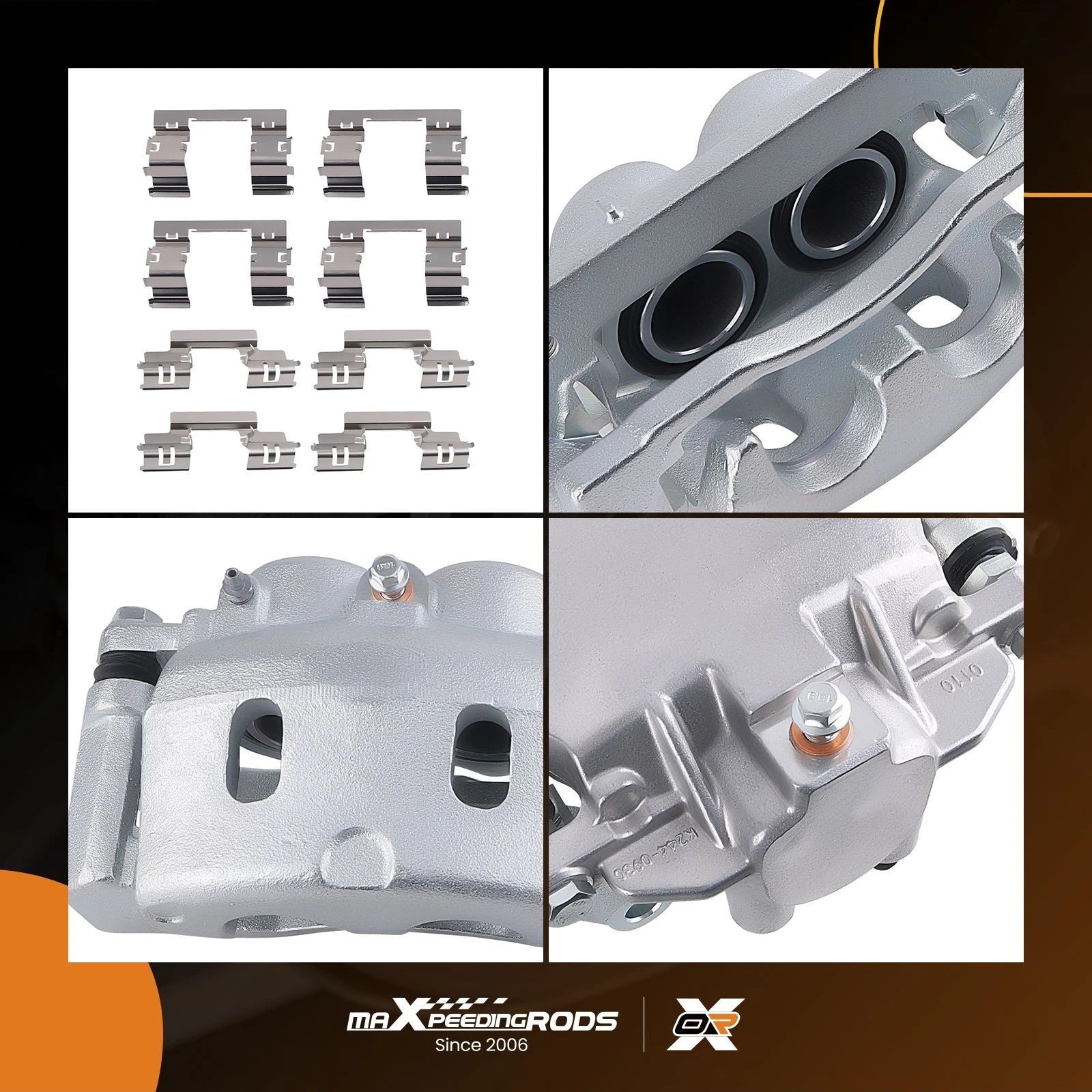 Front & Rear Brake Calipers for Cadillac Escalade ESV EXT (2002–2020)