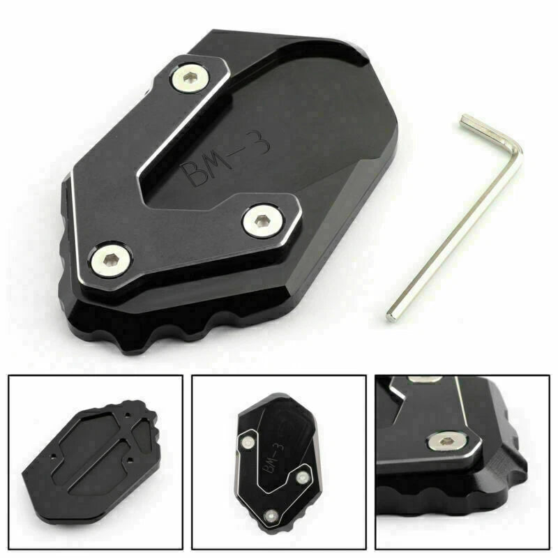 CNC Kickstand Side Stand Plate Extension Pad for BMW R1200 GS LC (2017–2018)