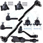Set of 10 Front Pitman Idler Arm Ball Joint Tie Rods for Toyota Pickup 4Runner