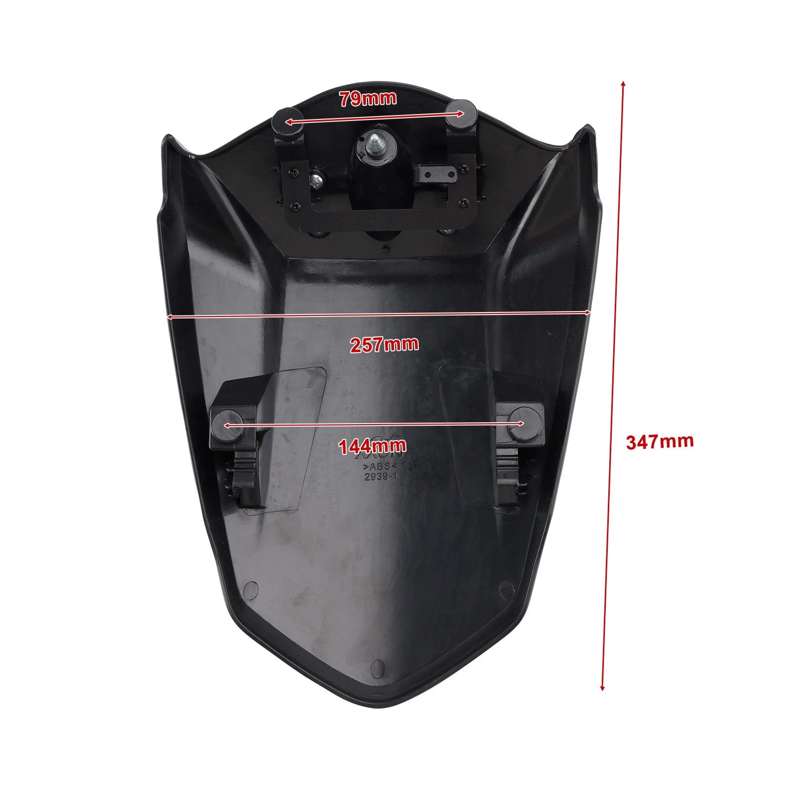 Rear Pillion Seat Cover Fairing Cowl for 1290 Super Duke R (2014–2019) Black