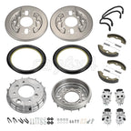 Front Brake Drum Wheel Cylinder Shoes Kit for Honda FourTrax 300 (1988–2000)