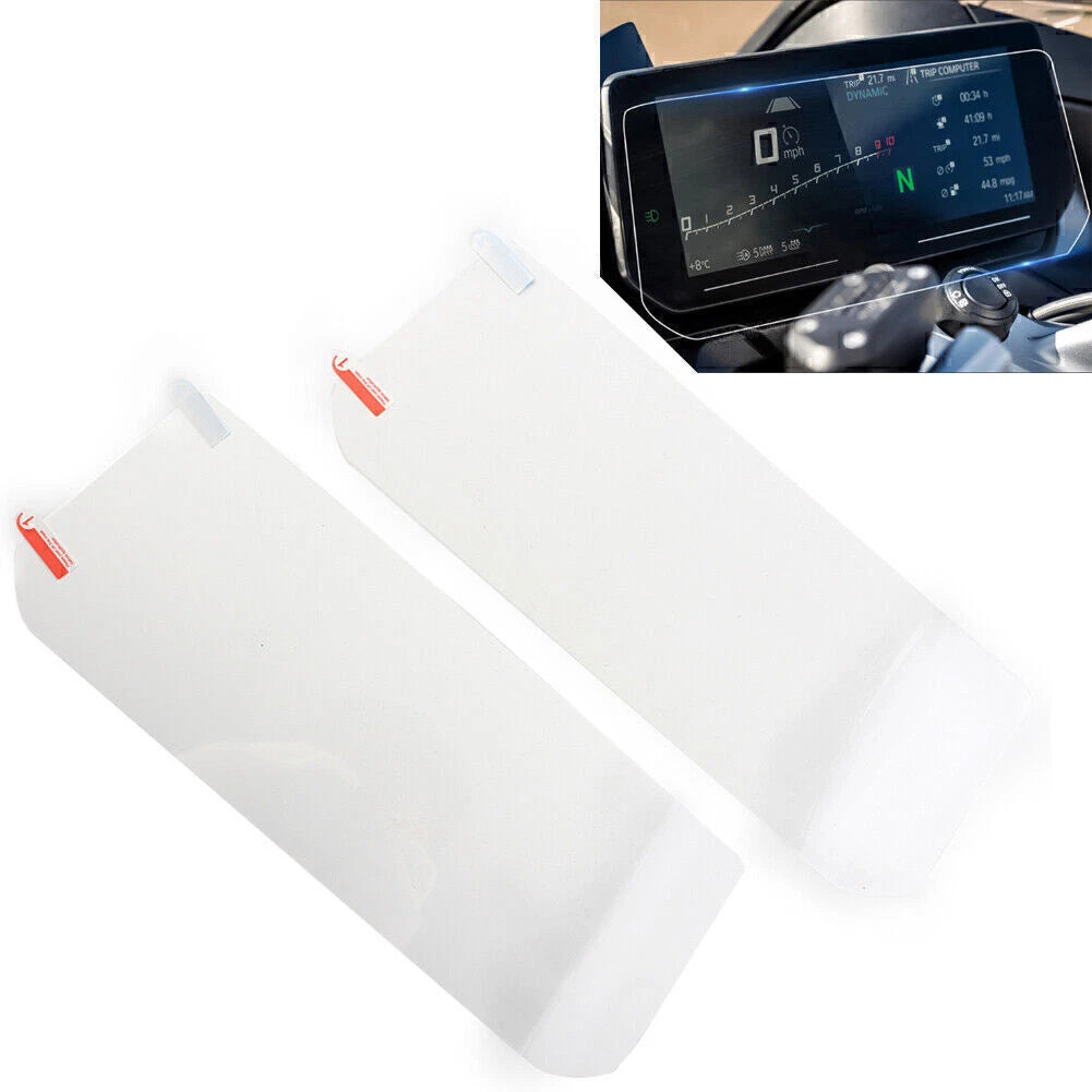 Clear Speedometer Screen Protective Film for BMW K1600B K1600GT R1250RT (2022–)