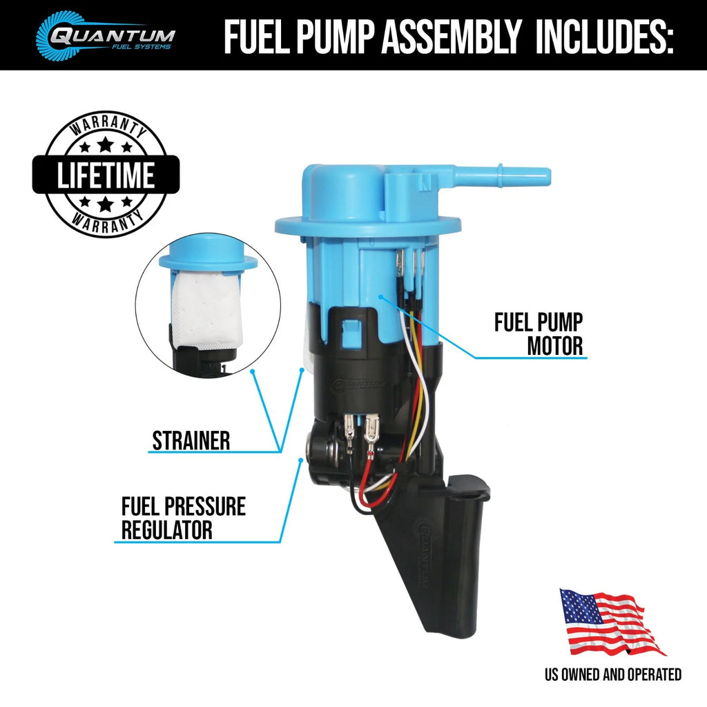 QFS In-Tank Fuel Pump Module for Yamaha WR250/YZ250F/YZ450F (2019–2025)