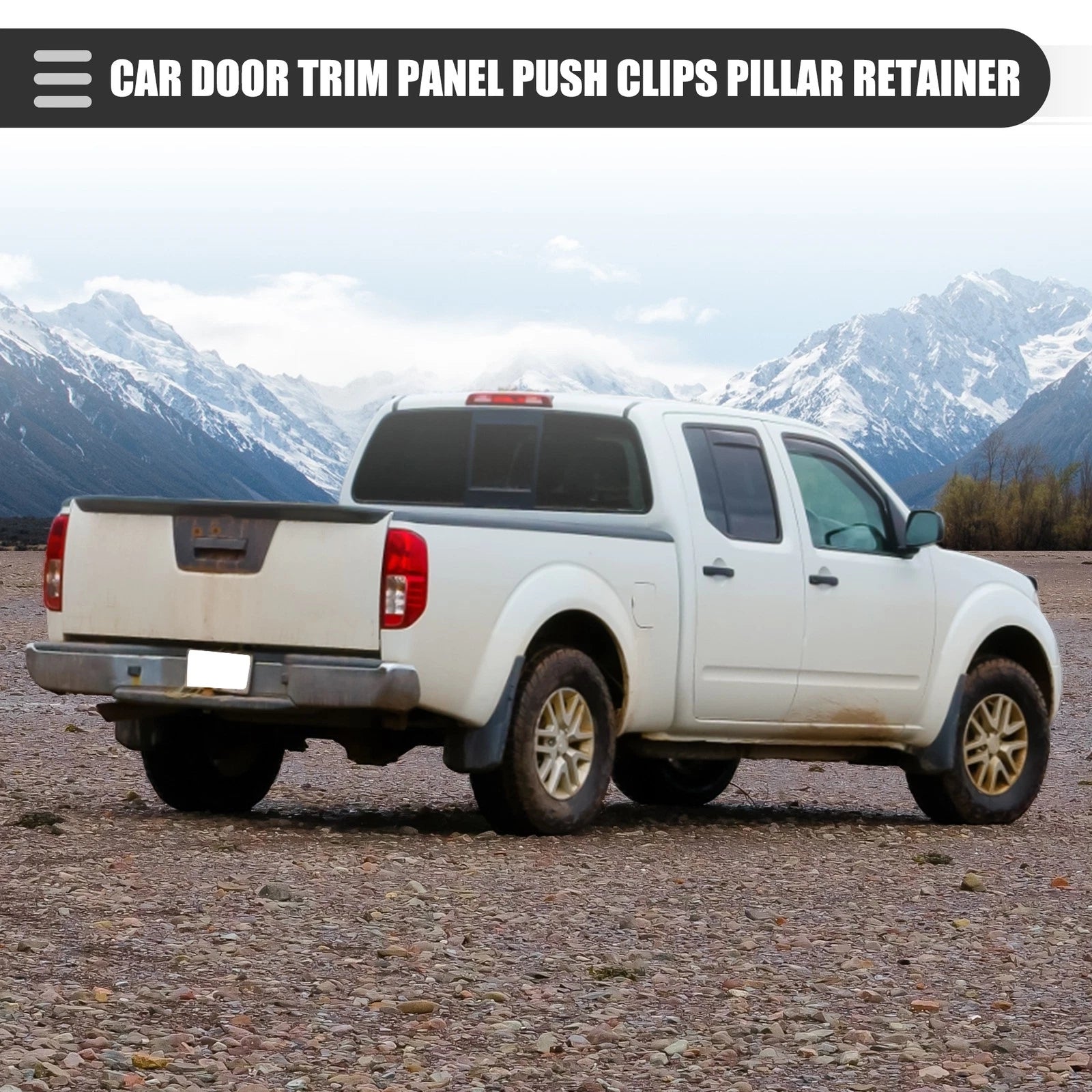10 Pcs Door Trim Panel Push Clips for Nissan (No. 0155309791)