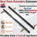 Seat Track Extenders for Mustang Cougar Bronco F100-F350 Ranger (1964–1970)