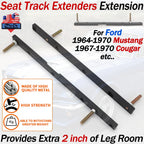 Seat Track Extenders for Mustang Cougar Bronco F100-F350 Ranger (1964–1970)