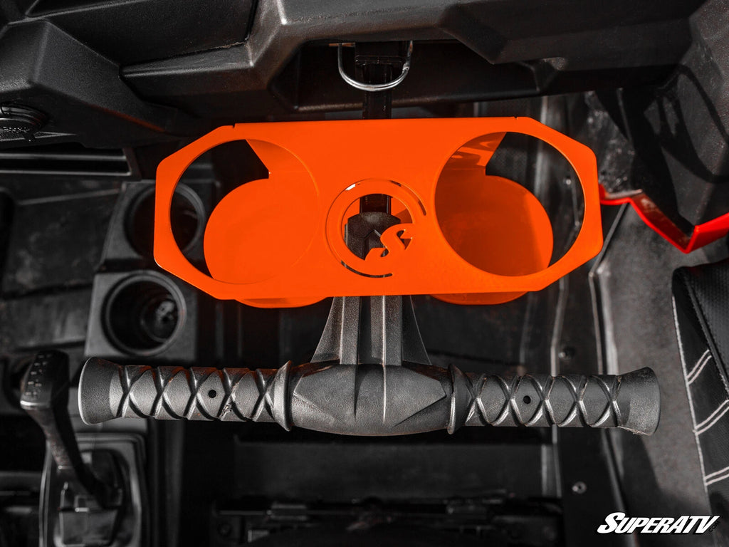 Grab Bar Cup Holder for Polaris RZR 900/1000 (2015–2023) - Orange