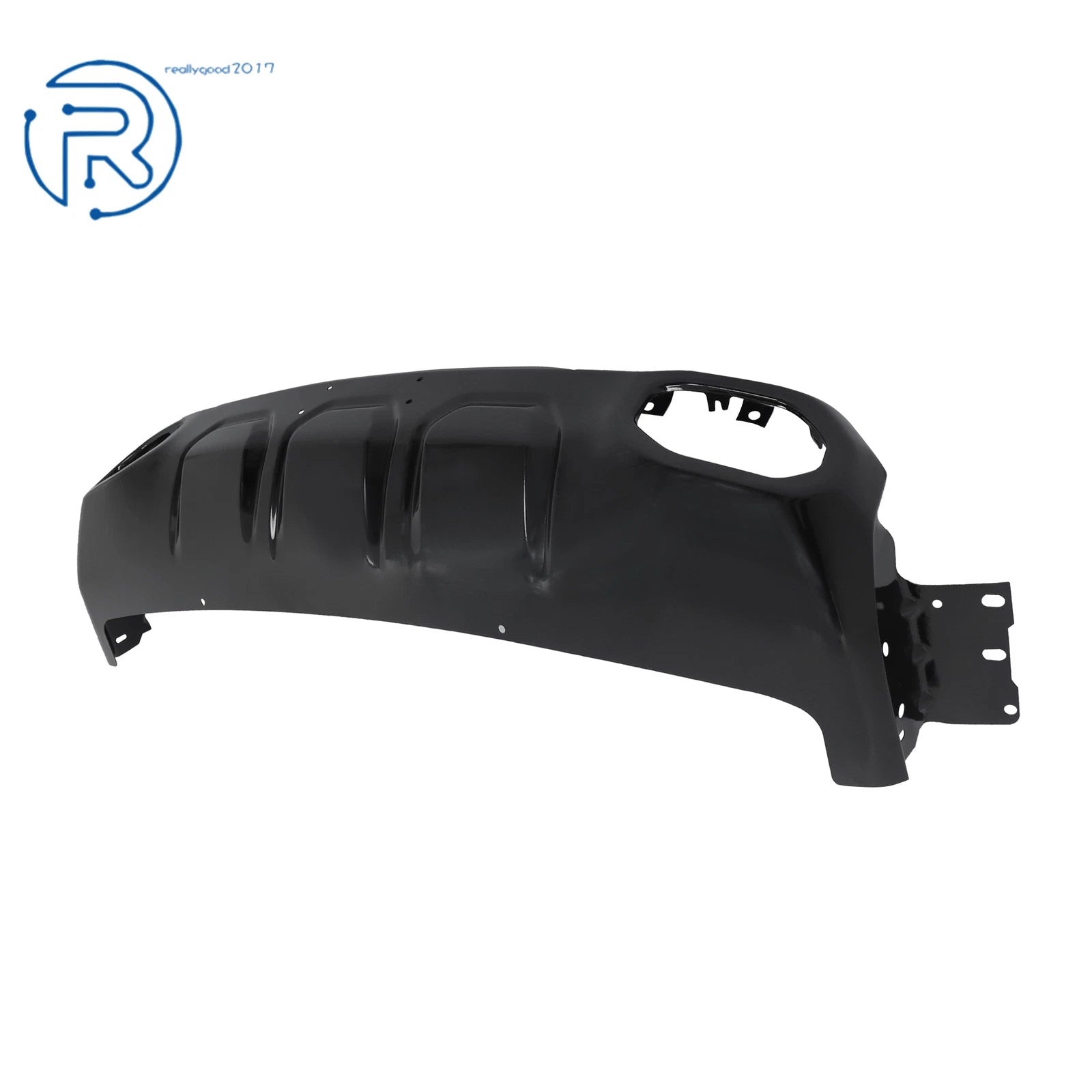 Front Bumper Lower Guard for Ram 1500 Rebel (2019-2024) Steel Black