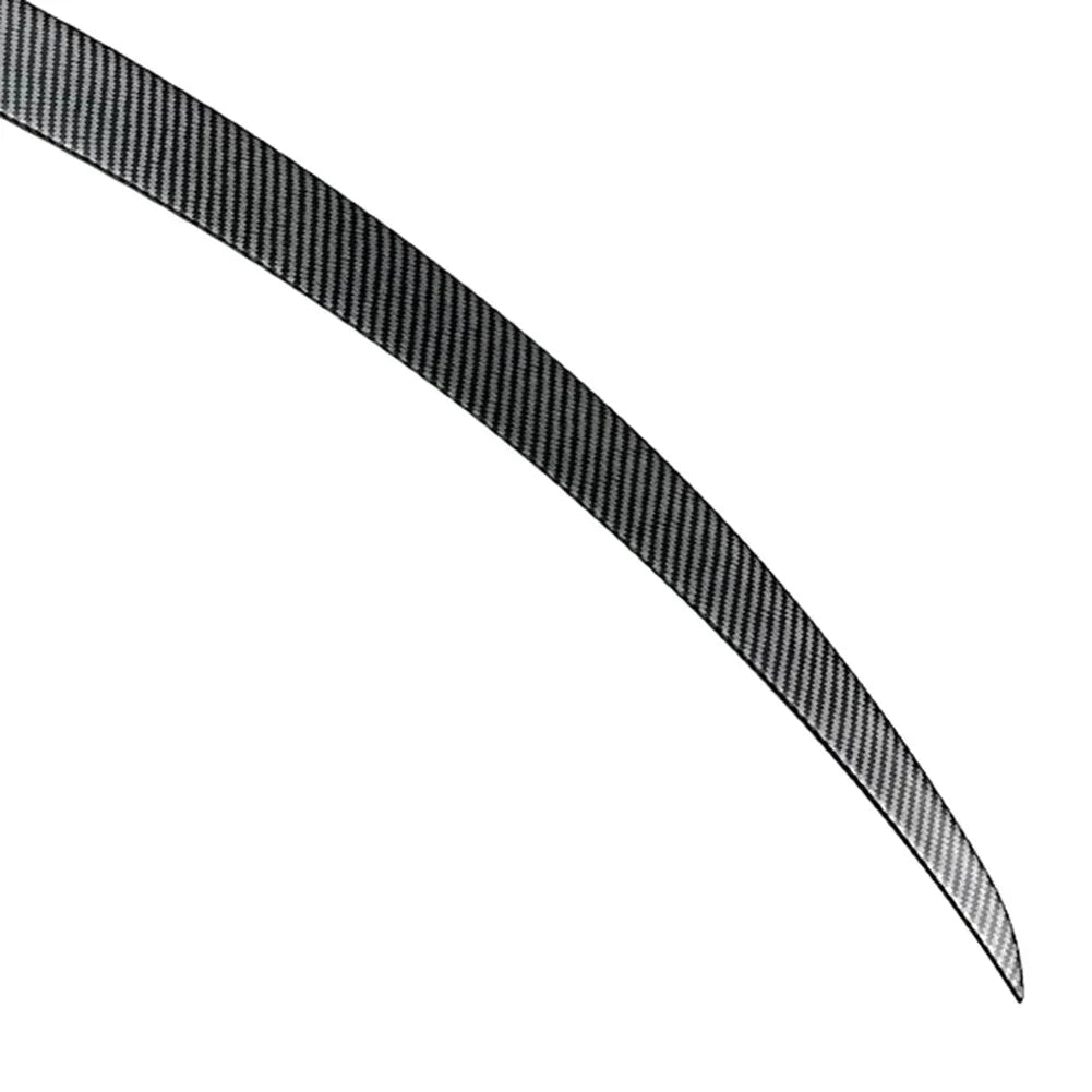 Matte Carbon Fiber Rear Trunk Spoiler Wing for Tesla Model 3 (2017-2023)
