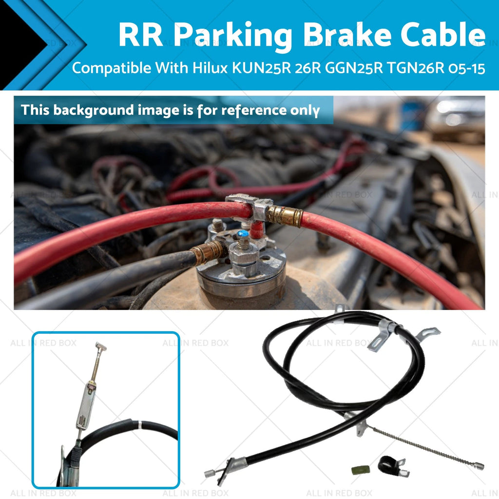 Rear RH Parking Brake Cable for Toyota Hilux (2005–2015)