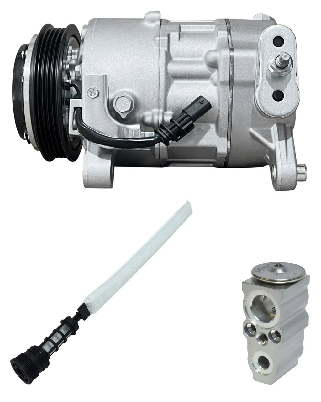 AC Compressor Kit Replacement for Chevrolet Silverado 1500 4.3L 5.3L (2020–2024)
