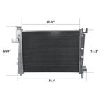 Radiator Cooler for Dodge Ram 1500 2500 3500 5.7L Hemi V8 (2004–2008)