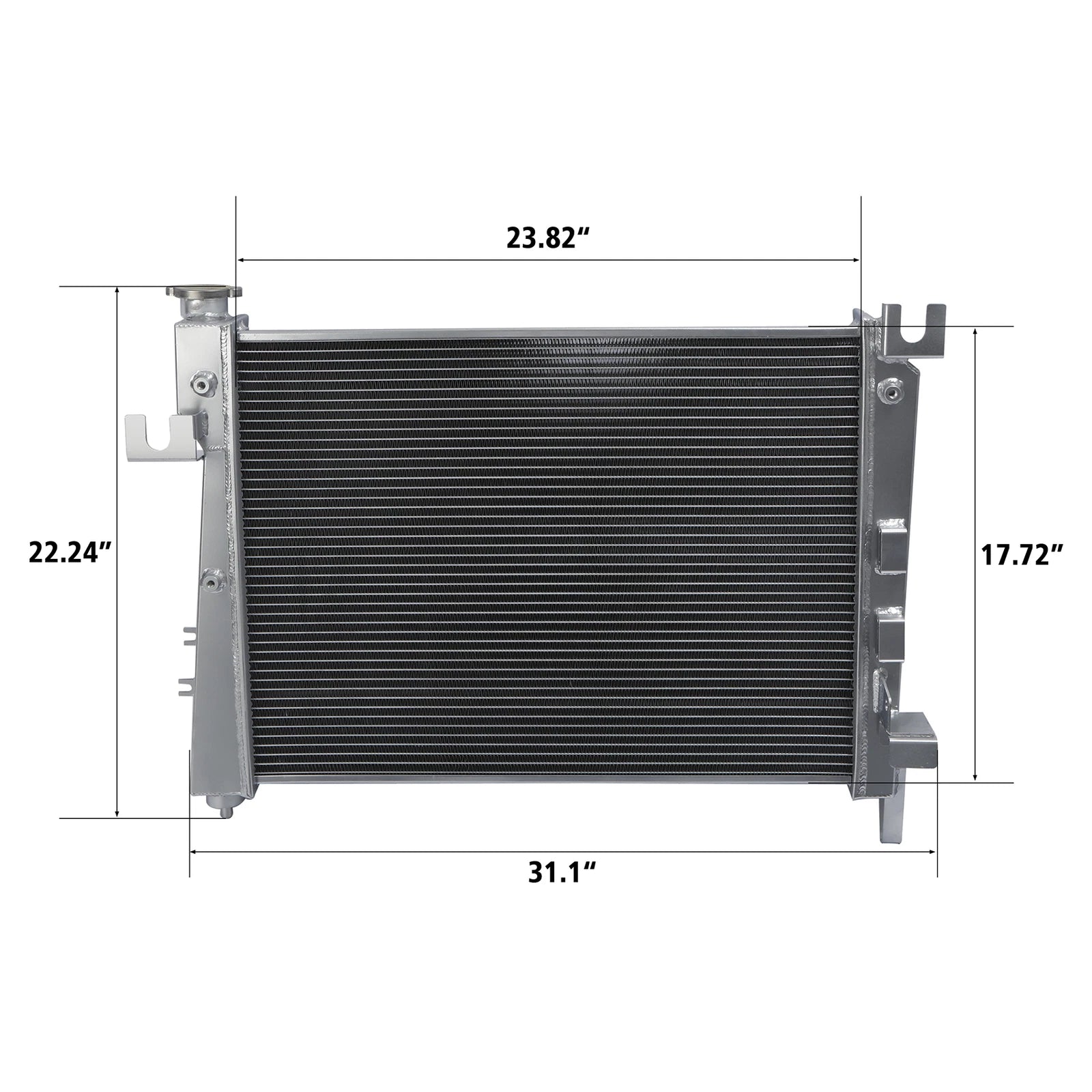 Radiator Cooler for Dodge Ram 1500 2500 3500 5.7L Hemi V8 (2004–2008)