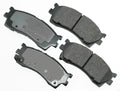 Front Disc Brake Pads Set of 4 Akebono ProACT ACT889 for Kia Rio Spectra (2003–2005)