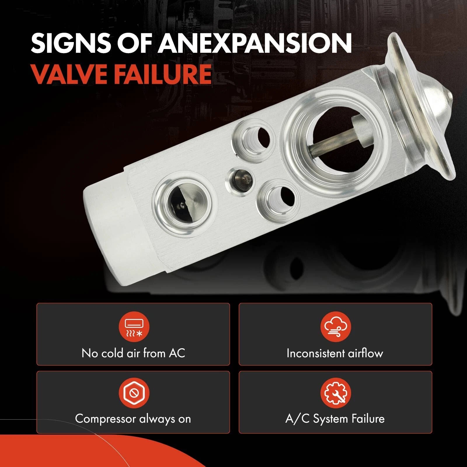 A/C Expansion Valve for Ford F-450 Super Duty (2008)