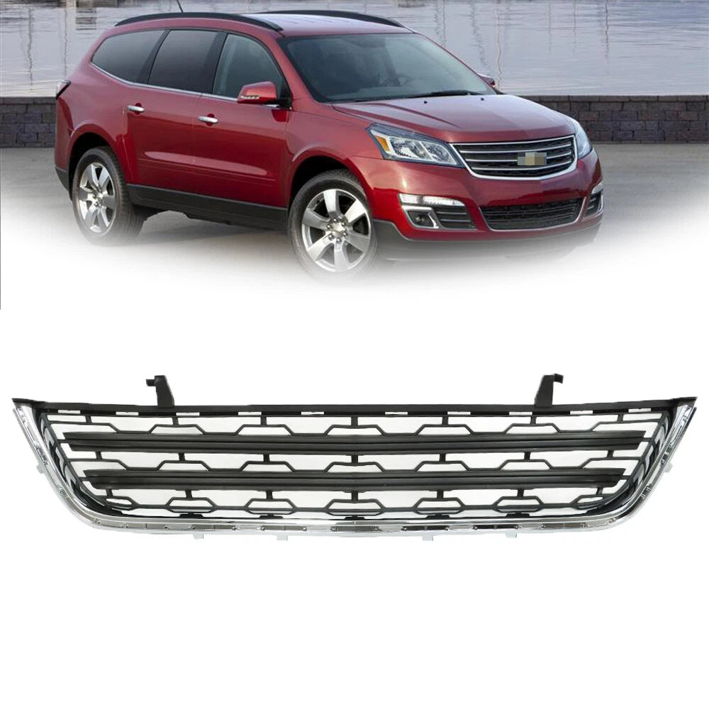 Chrome Front Lower Bumper Grille Molding for Chevrolet Traverse (2013–2017)