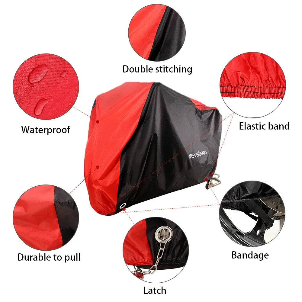 XL Waterproof Motorcycle Cover for Scooter (Outdoor Protection)