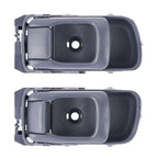 Door Handle Inner 2 x Grey for Nissan Pathfinder (1995–2005)