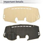 Dashboard Dash Cover Mat for Mazda 2 Demio (2007–2014) Sun Protector Beige