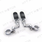 1.5" Highway Radical Flame Foot Peg Clamp for Harley Sportster 883 XL1200 (1986–2023)