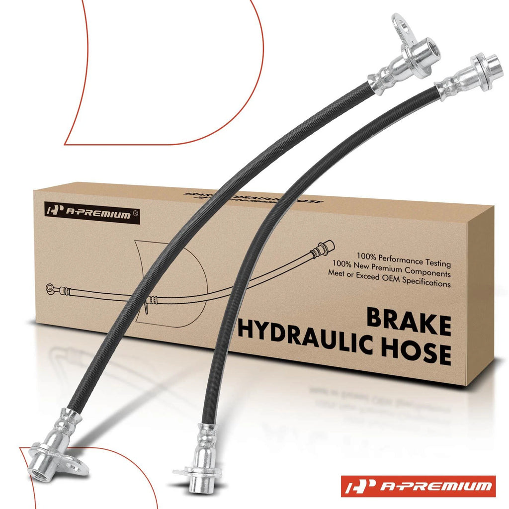 2X Rear Inner Brake Hydraulic Hose for Mitsubishi Outlander (2016)
